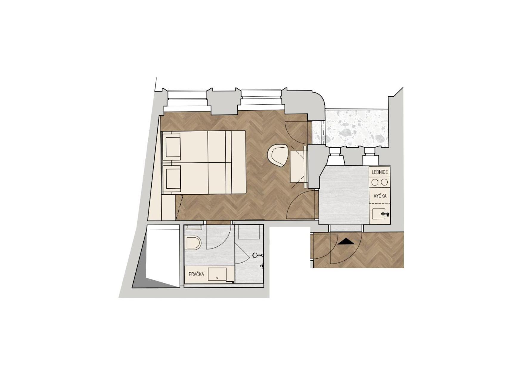 R16 Residences 프라하 외부 사진