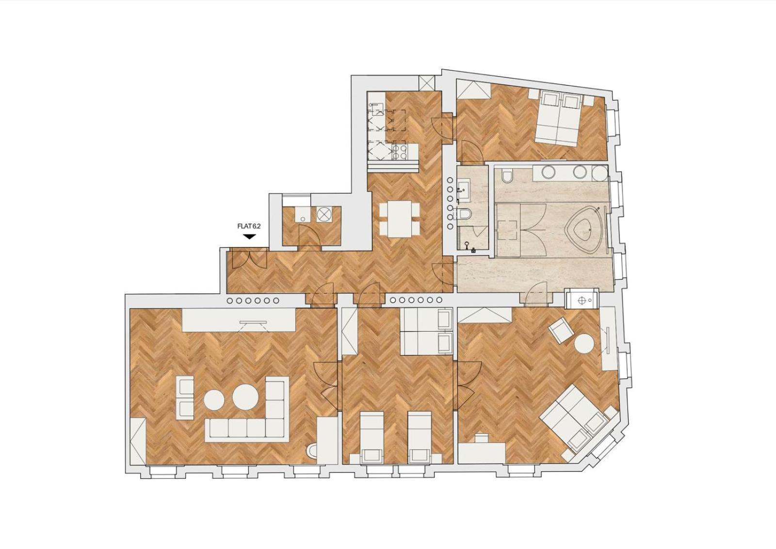 R16 Residences 프라하 객실 사진